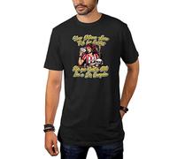 Egeberos Camisetas ATM Camiseta Adulto/Unisex Una Gitana Loca Atleti Colchoneras y Rojiblancas (Negro, XL)