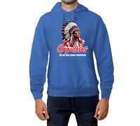 Egeberos Camisetas ATM Sudadera Adulto/Unisex Indios Orgullosos de no ser como vosotros Colchoneras y Rojiblancas (Azul, 3XL)