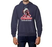 Egeberos Camisetas ATM Sudadera Adulto/Unisex Indios Orgullosos de no ser como vosotros Colchoneras y Rojiblancas (Marino, L)