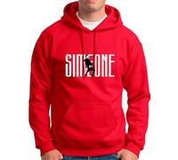 Egeberos Camisetas ATM Sudadera Adulto/Unisex Simeone ALETI DE Madrid Colchoneras y Rojiblancas (Rojo, L)