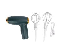Egg Beater Cordless Hand Mixer Whisk Electric Cordless Hand Mixer Electric Egg Beater Handheld Food Beater (Verde)