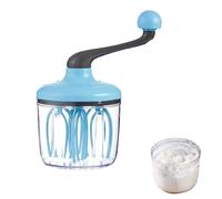 Egg Beater Hand Crank - 1200ml Hand Mixer | Kitchen Rotary Manual Whisk Egg Beater Crank Cream Whisking | For Cooking Baking, Hands Cranked Cooking Tool For Milk Foam Cake Baking Home Use