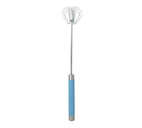 Egg Beater, Kitchen Mixer, Multifunction Rotary Hand Push Rotary Whisk Blender, Stainless Steel Whisk For Whisking, Baking, Stirring