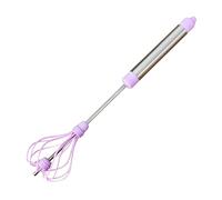 Egg Beater - Semi-Automatic Hand Mixer | Handheld Egg Whisk, Manual Eggs Beaterr, Press-Down Semi-Automatic Eggs Beater For Home, Baking, Dining Room, Gathering, Restaurant And Soups