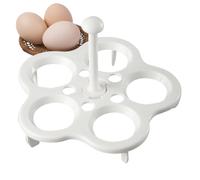 Egg Boiler Rack - PP 12cm, Boiled Egg Holder, Multi Cup Design | Even Heat Support, Steamer Pot Accessory, Kitchen Cooking Tool For Cooking, Serving