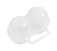 Egg Carrier - Durable Double Layer Holder Case, Transparent Fridge Storage Box, Anti Break Travel Container, Lightweight Kitchen Organizer Solution | Secure Transport for Home, Hiking, Grocery,