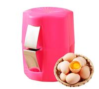 Egg Cracker,Hard Boiled Egg Peeler | Portable Stainless Steel Peeler Cutter Efficient for Men Women Kitchen Home Bakin