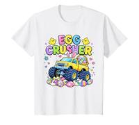 Egg Crusher Cute Boys Girls Easter Monster Truck Theme Camiseta