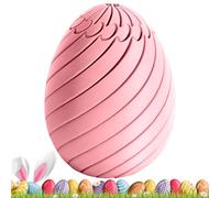 Egg Fidget Toy - 3D Printed Rotating Puzzle, Easter Puzzle Toy with Fun Spin Mechanism, Stress Relief Desk Fidget, Fun Toys, Novelty Game for Kids Adults, Prize Stocking Stuffer Office