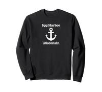 Egg Harbor Wisconsin Anchor Sudadera