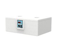 Egg Hatcher, Egg Incubator, Automatic Humidity Control, Precise Temperature Regulation, Hatching Machine for Training, Hobby, Farms, Home, or Laboratory Use, White 1 Piece
