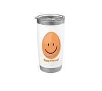 Egg Head Smarty Pant Camiseta Funny Quiz equipos Vaso térmico de acero inoxidable de doble pared