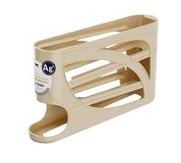 Egg Holder For Fridge - ABS, Rolling Egg, 4 Tier Stackable Fridge Eggs Dispenser | Auto Rolling, Stackable Eggs Rack For Kitchen, Countertop, Cabinet, Pantry, Table, Daily Cooking