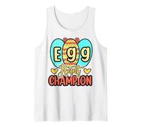 Egg Hunt Champion Happy Easter Sunday Hombres, Mujeres y Niños Camiseta sin Mangas