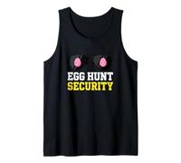 Egg Hunt Seguridad Evento Pascua Escuadrón Guardia de Aplicación Camiseta sin Mangas