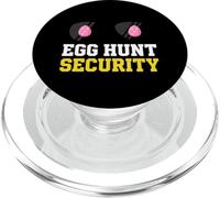 Egg Hunt Seguridad Evento Pascua Escuadrón Guardia de Aplicación PopSockets PopGrip para MagSafe