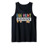 Egg Hunt Supervisor Organizador Líder Búsqueda Huevos Pascua Camiseta sin Mangas
