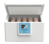 Egg Incubator, Household Quail Incubator, Electronic Components, Semi-Automatic Thermostatic Hatching Machine for Pigeon, Duck, and Science Classroom Use, 10.24x6.69x7.28 Inches