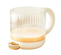 Egg Mixer Cup - Eggs Beating Cup, Semi-Automatic Kitchen Tool, Manual Egg Mixer Bowl with Ergonomic Handle for Baking and Cooking, Mixing Cake Batter, Marinades, Juices, Sauces, Cream, Butter