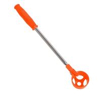 Egg Picker, Extendable Stainless Steel Eggs Grabber Tool, 40-195cm/15.75-76.77 Inches 210g Heavy Duty Collector for Poultry Coop Nest Farm Garden Orchard Use Alloy Steels