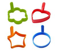 Egg Rings, Egg Shaper, Food Safe Perfect Circles Compact Design Reusable Mold Dishwasher Friendly, Cooking Tool for Crumpet, Sandwich, Burger, Breakfast 3.94x3.94x2.76 Inches
