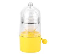 Egg Scrambler Shaker, Batidora de Mano Huevera Dorada, Utensilio de Cocina de Fácil Limpieza Mezclador de Yemas y Blancas, para Mezclar el Huevo