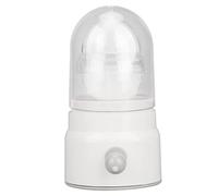 Egg Scrambler Shaker | Manual Golden Egg Maker for Cooking/Baking/Breakfast | Thickened Plastic & Soft Silicone Pad, Secure - Drop Design | Easy to Maintain, Portable Kitchen (White)