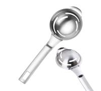 Egg Separator Tool, Yolk Filter, Multiple Hole Divider, Compact Extractor Design, Egg Splitting Gadget, Ideal para Baking Tasks, Cooking Preparation at Home or Restaurant Kitchen