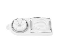 Egg Slicer, Hard Boiled Eggs Chopper, Rust Resistant Non-Slip Base Efficient Cutter Versatile Tool Smooth Edges Precise Cuts, Kitchen Accessories for Mushroom, Strawberry, Kiwi, Banana, Cheese