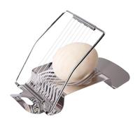 Egg Slicer - Multipurpose Food Divider Portable Produce Cutter Culinary Preparation Tool | Kitchen Gadget Slicing Accessory for Sandwiches Mushrooms Soft Cheese Camping Picnic Meals