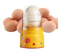 Egg Spinner - 3.15 Inches Manual Puller Mixer for Quick Blending, Portable Kitchen Tool with Easy Grip Design, Small Blender for Cooking Home Restaurant Apartment Travel Camping Bbq Family Trip