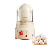 Egg Spinner - Mezclador manual de huevos de 6,1 pulgadas, pequeño batidor portátil para cocinar rápidamente, hornear, mezclar y mezclar en casa, restaurante, apartamento, viaje, camping, viajes o