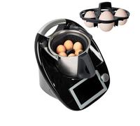 Egg Steamer Rack, BoiledCooker Holder, Stainless Steel Efficient Steaming Stand, Stable Heat-Resistant, Eggs Boiling Rack for Store, Restaurants,Dormitory, Party, Home and Dining Room Use