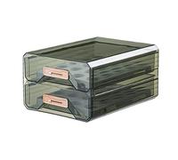 Egg Storage Container | Drawer Design Transparent Plastic Egg Holder for Refrigerator/Kitchen Pantry | Stackable Food Organizer, Sturdy & Space Saving