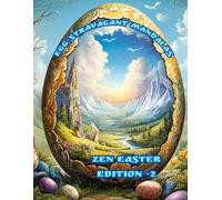 Egg-stravagant Mandalas: ZEN Easter Edition -2 | Easter Egg Mandala Coloring Book