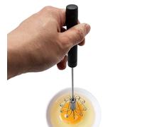 Egg Whisk - 10.24x2.36 Inches Egg Beater | Hand Press Whisk Blender | Rustproof Handheld Mixer Stirrer Tools for Kitchen Baking Stirring Beating Blending Milk Coffee