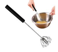 Egg Whisk - Milk Whisk | Egg Beater Whiskss | Stainless Steel Kitchen Stirrer | Manual Mixing Tool For Baking | Handheld Frother For Drinks | Batter Blender Utensil For Beating Blending Milk Coffee