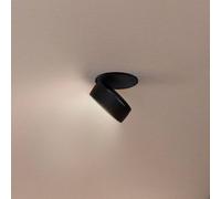 Egger Licht Egger Clippo EP foco empotrado LED, negro, 3.000K