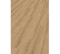 Egger Suelo laminado Aqua Clic It EL1007 Sherman Roble Miel (8 mm, 1,995 m²), aspecto de madera auténtica, fácil instalación mediante sistema de clic, práctico y resistente, color marrón