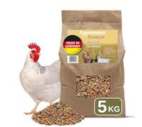 Eggersmann Körnerpick 5 kg Premium Gallinfutter - Granos Premium Avollfutter - Premium Grano Mix para gallinas, gansos y patos de producción natural