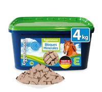 Eggersmann Mein Pferdefutter Mineral Bricks 4 kg - Alimento Mineral para Caballos - para apoyar el metabolismo y el Sistema inmunológico - Comida para Caballos con minerales y vitaminas