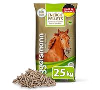 Eggersmann Mein Pferdefutter Pellets de energía de 25 kg - Alimento complementario para Caballos Deportivos - Pellets con Vitamina E y aminoácidos Que favorecen la Musculatura y la Resistencia