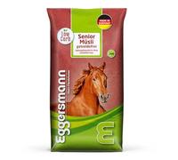 Eggersmann muesli para Caballos Senior sin Cereales - 15 kg Alimento Natural para Caballos sin Cereales con Mayor Contenido energético - alimento para Ideal para Caballos con trastornos metabólicos