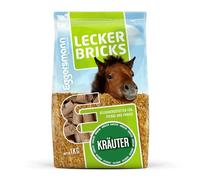 Eggersmann My Horse Food 1kg Golosinas para Caballos | Deliciosos Ladrillos para Caballos y Ponis | Sabor a Hierbas Naturales recompensa y para el intermedio | Accesorios para Caballos