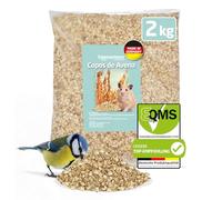 Eggersmann Volaris Copos de Avena 2 kg - Alimento Ideal para Aves Silvestres, erizos, Conejos y roedores - Apto para Alimentar Todo el año.