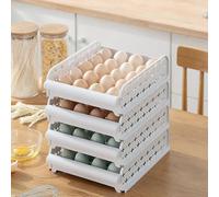 Eggs Holder Storage Box Container Organizer Refrigerator Box 20 Grids Home Essentials