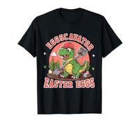 Eggscavator Dino - Caza de Huevos de Pascua, diseño Aventurero Camiseta