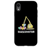 Eggscavator - Excavadora divertida de Pascua Carcasa para iPhone XR