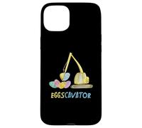 Eggscavator - Excavadora divertida de Pascua para caza de huevos Carcasa para iPhone 15 Plus