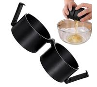 Eggshell Opener - Manual Kitchen Egg Cracker Tool for Clean Break | Handheld Anti Cut with Design, Stainless Metal Shell Separator for Home Cooking Food Prep Restaurant Catering Use